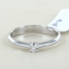 Petite bague solitaire avec diamant de 0,10 carat 00221