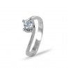 Anello solitario Valentine ct 0.41 G VS 00236