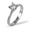 Solitaire ring in gold with diamond 0.40 G 00 240