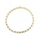 Bracelet homme en or jaune et blanc BR1425BG