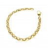 Bracelet rolo en or 18 kt BR2721G