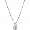 Collier chaîne longue femme Liu Jo avec pendentifs LJ1313