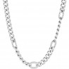 Liu Jo groumette chain in machined steel LJ1149