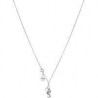 Collier pendentif femme Liu Jo avec pompon, lune et étoile LJ1099