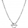 Collier chaîne femme Liu Jo avec cercle LJ1027