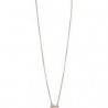 Liu Jo women's long necklace with love writing LJ1001