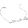 Bracelet femme Liu Jo en argent avec tout mon amour écrit ALJ018