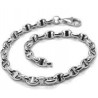 Bracelet homme croix torsadée BR785B