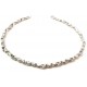 BR886B white gold tubular men's bracelet