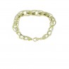 Gradient chain bracelet for women in yellow gold BR945G