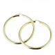 smooth circles round barrel yellow gold barrel O2218G