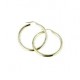 smooth circles round barrel yellow gold barrel O2219G