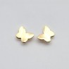 boucles d'oreilles avec papillon en or jaune O2846G