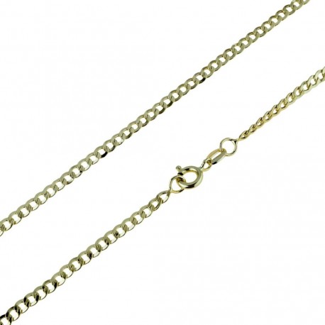 men's necklace in yellow gold C2612G