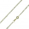 men's chain in yellow gold C2620G