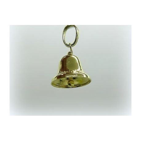 bell pendant in 18kt yellow gold C1242G