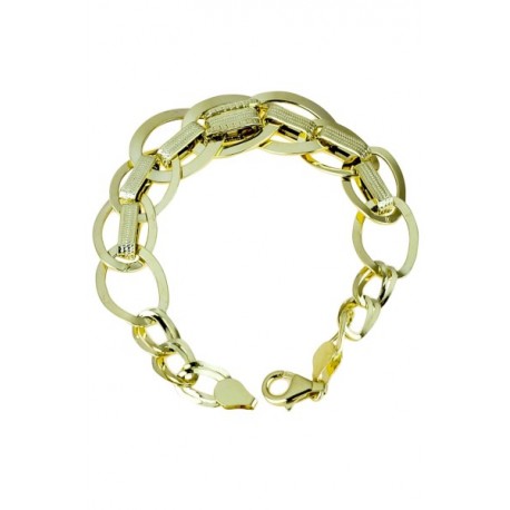 Bracelet chaîne femme en or jaune BR949G