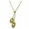 Collier avec pendentifs boules C3146G