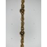 bracelet women yellow gold 18 kt plaited knit