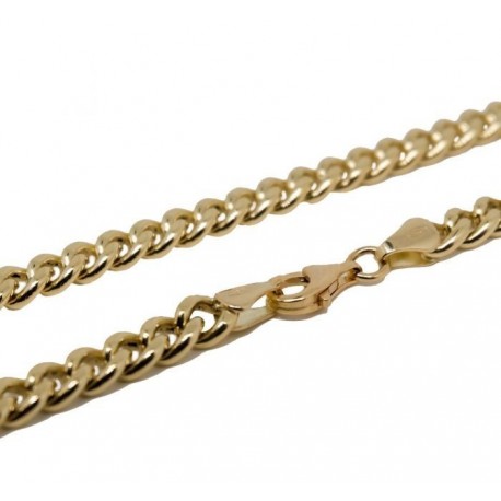 Hollow and shiny curb chain C3364G