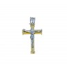 Boxed cross pendant C1487BG