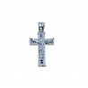 Pendentif croix en coffret C1491B