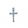 Pendentif croix en coffret C1492B