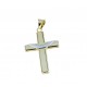 Boxed cross pendant C1484BG