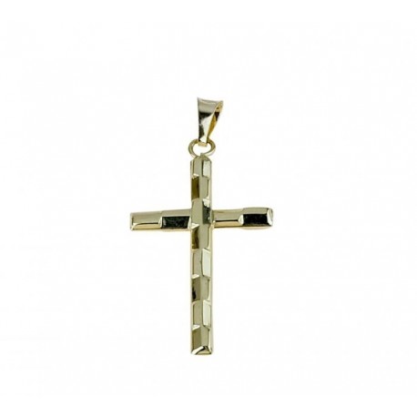 Boxed cross pendant C1495G