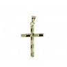 Boxed cross pendant C1495G