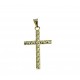 Boxed cross pendant C1496G