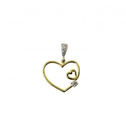 Pendentif coeur P3213G