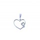 Pendentif coeur P3214B