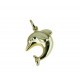 Boxed dolphin pendant C1251G