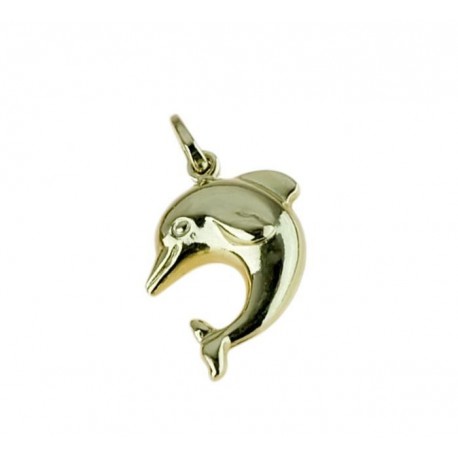 Boxed dolphin pendant C1251G