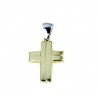 Pendentif croix en coffret C1538BG