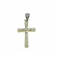 Pendentif croix en coffret C1497G