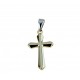 Boxed cross pendant C1498G