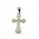 Pendentif croix en coffret C1540BG