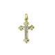 Boxed cross pendant C1553BG