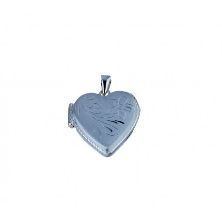 Pendentif photo coeur P2605B