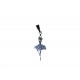 Pendentif ballerine zircon P2790B