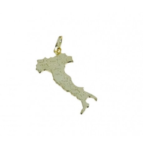 Pendentif plaque italienne avec division en régions C1269G