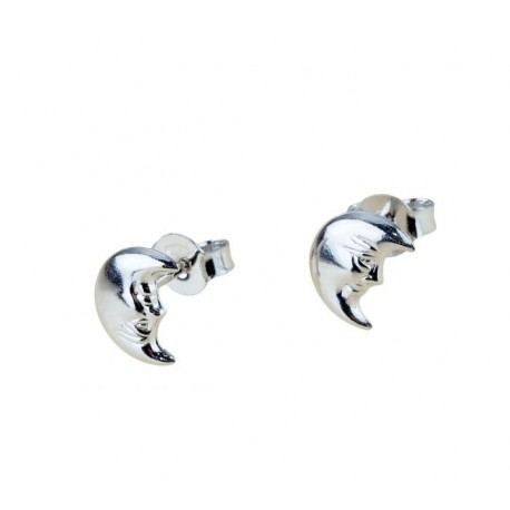 Boucles d'oreilles demi-lune O2281B