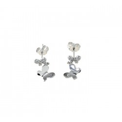 Butterfly pendant earrings O2836G