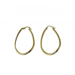 smooth round barrel drop earrings cane O3248G