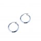 Circles earrings with Greek O2650B