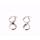 Boucles d'oreilles infini O3191B