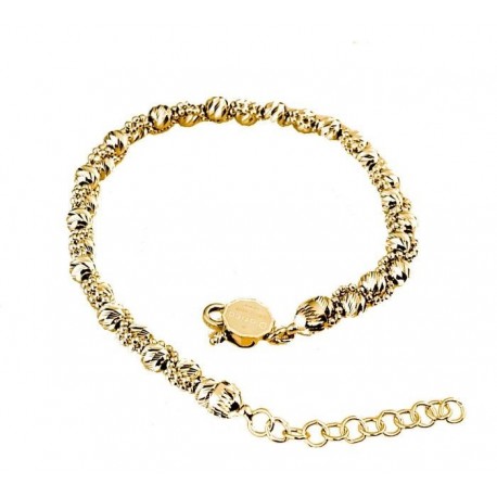 Bracciale catena di sfere intrecciate BR3157G