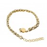 Bracciale catena di sfere intrecciate BR3157G